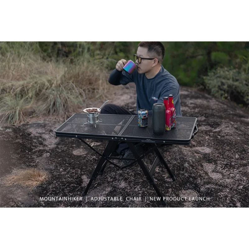 Outdoor camping folding table portable iron mesh table waterproof liftable bag table
Outdoor camping folding table portable iron mesh table waterproof liftable bag table