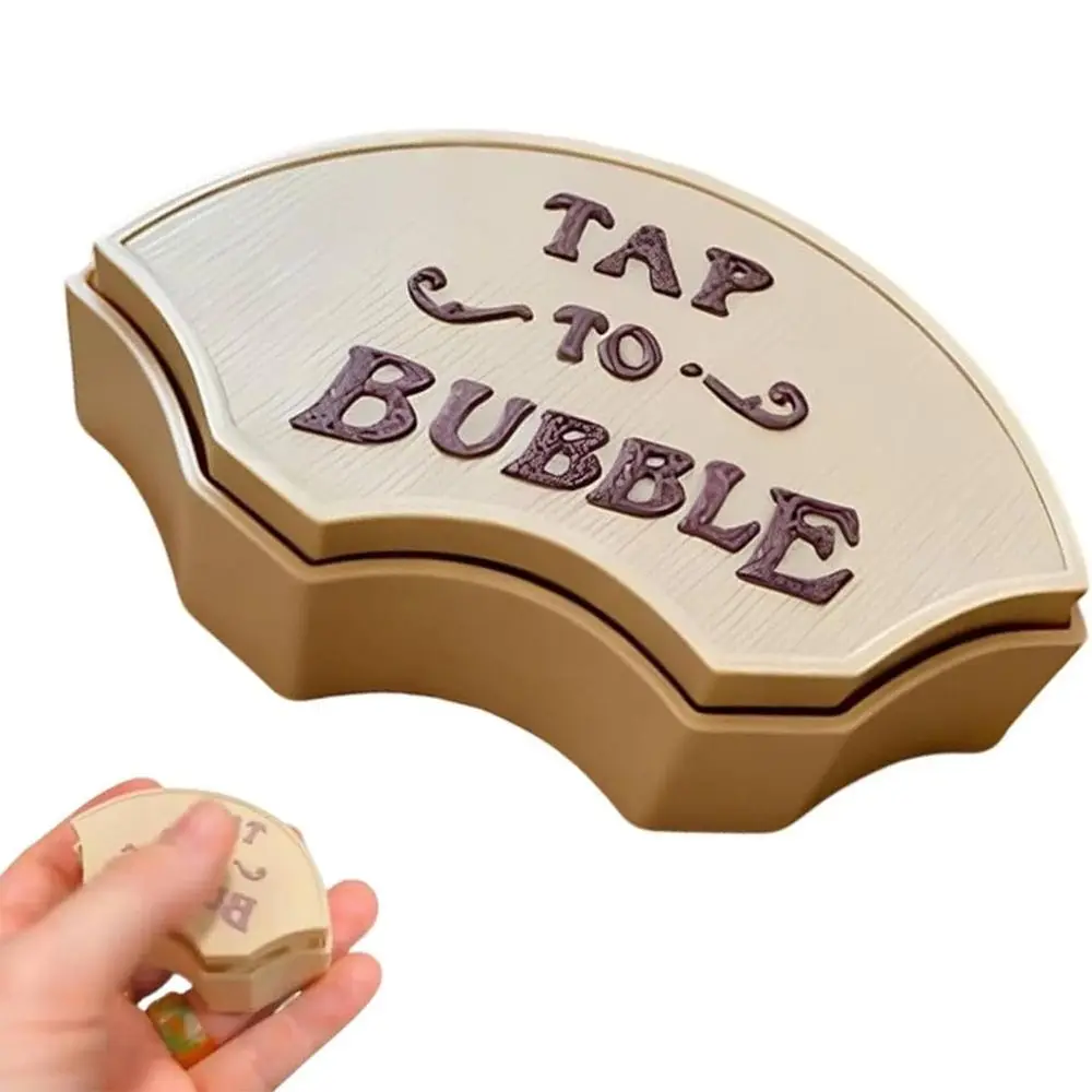 Fan-Shaped Tap to Bubble Clicky Fidget Button Handheld Stress Relief Press-Type Fingertip Toy Interactive Clicky Fidget Button
Fan-Shaped Tap to Bubble Clicky Fidget Button Handheld Stress Relief Press-Type Fingertip Toy Interactive Clicky Fidget Button