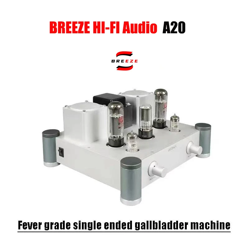 BREEZE A20 Single ended Class A Electronic Tube Gallbladder Machine Electronic Tube Pure Gallbladder Amplifier Machine
BREEZE A20 Single ended Class A Electronic Tube Gallbladder Machine Electronic Tube Pure Gallbladder Amplifier Machine