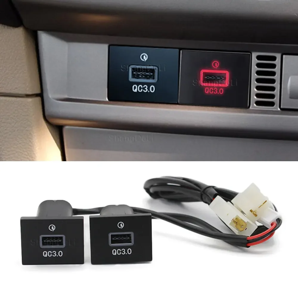 Dual USB Car Charger Fast Charge Adapter Socket For Ford Focus 2 mk2 2009 2010 2011 Auto Accessories
Dual USB Car Charger Fast Charge Adapter Socket For Ford Focus 2 mk2 2009 2010 2011 Auto Accessories