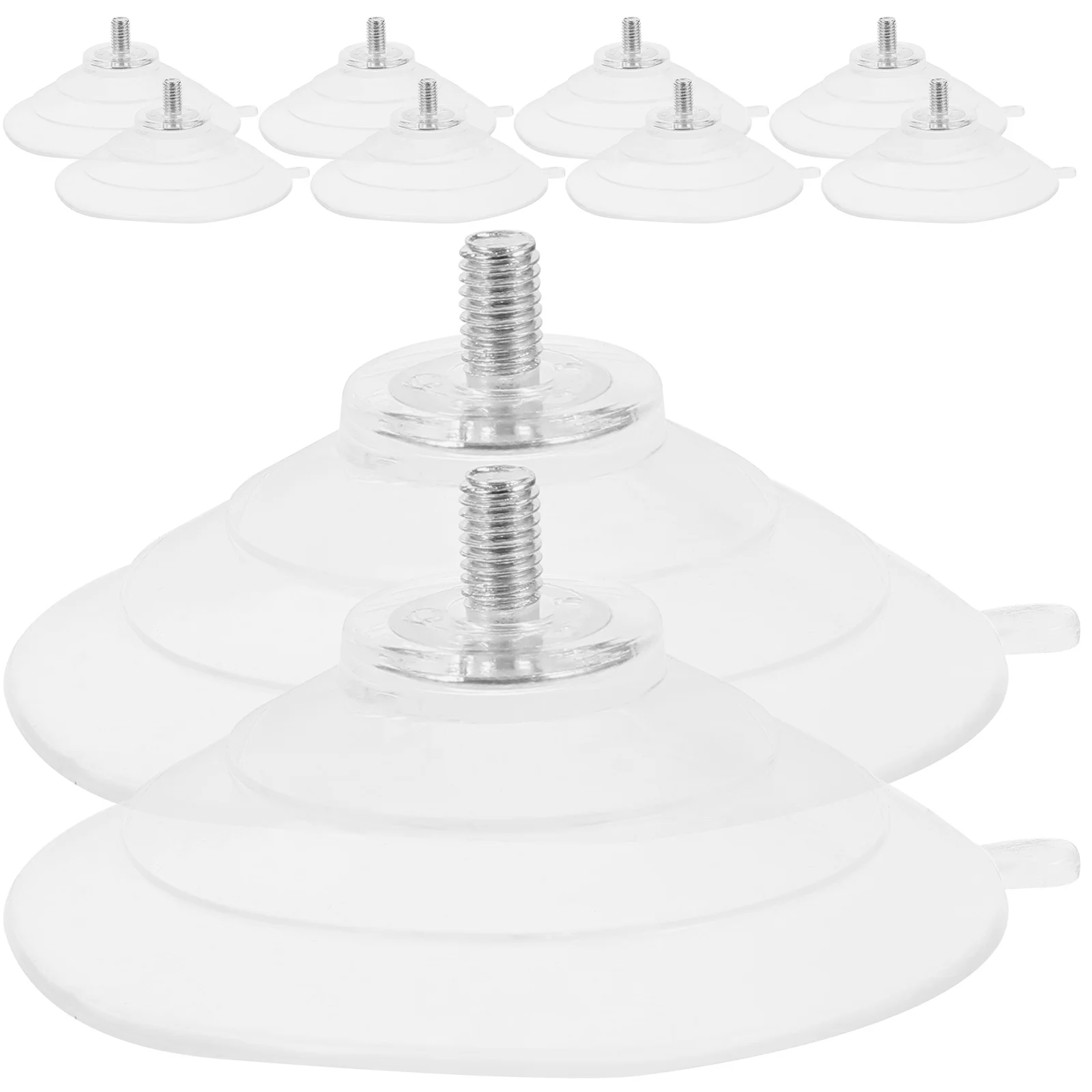 10pcs M5*9*63 Transparent PVC Suction Cups Heavy Duty with Screw for Glass Windows Furniture Accessories Mounting Hooks
10pcs M5*9*63 Transparent PVC Suction Cups Heavy Duty with Screw for Glass Windows Furniture Accessories Mounting Hooks