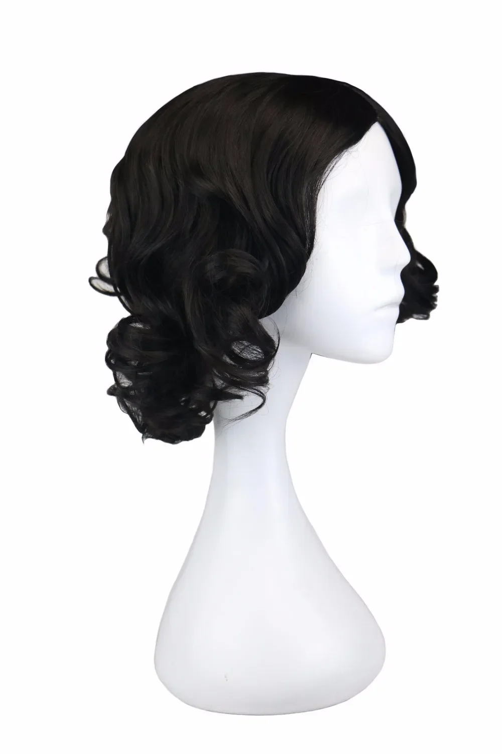 QQXCAIW Women Girls Short Culry Cosplay Cos Holiday Black 35 Cm Synthetic Hair Wigs
QQXCAIW Women Girls Short Culry Cosplay Cos Holiday Black 35 Cm Synthetic Hair Wigs