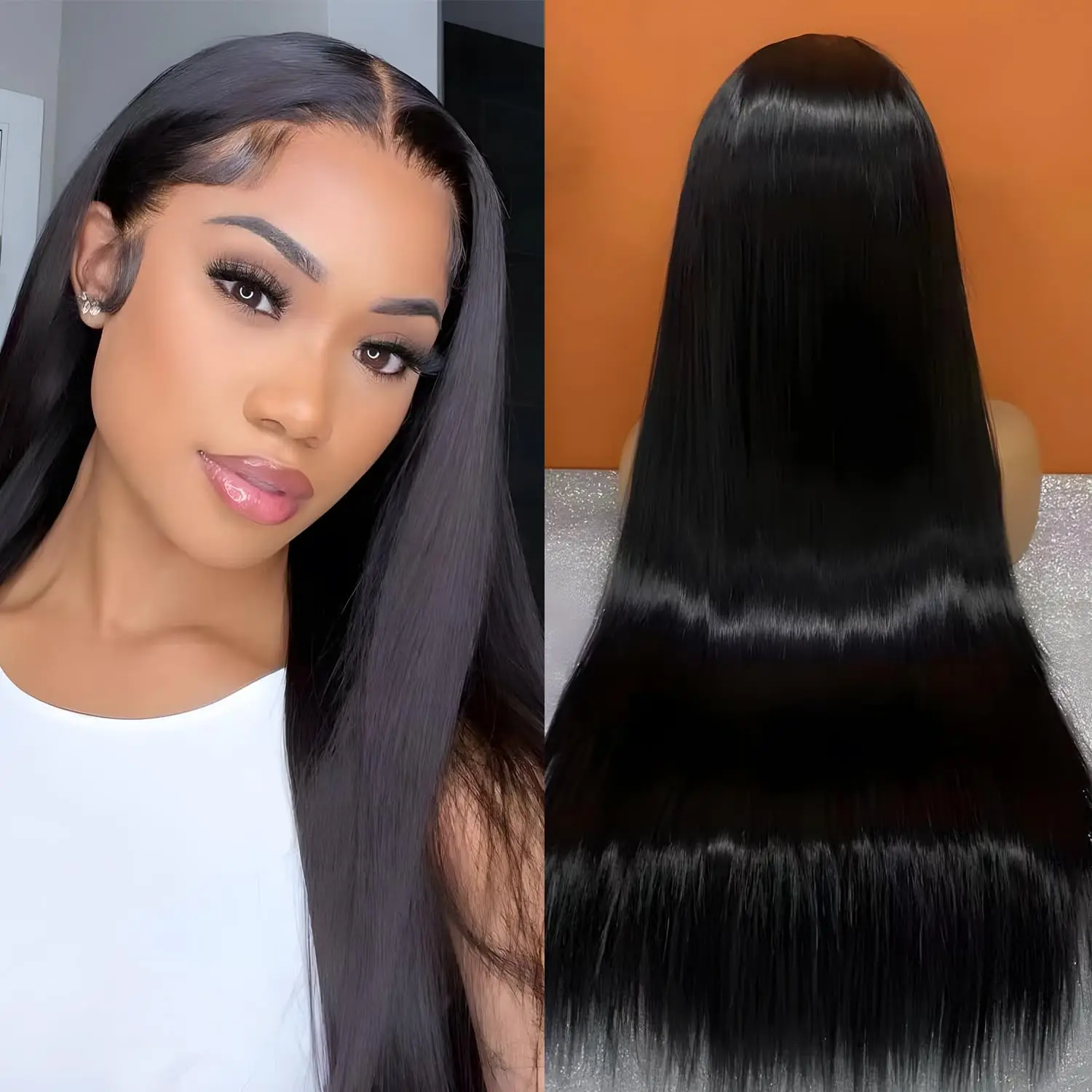 13x4 13x6 HD Transparent Straight Lace Front Wigs Human Hair 360 Lace Frontal Wigs Brazilian 5X5 6X4 4x4 Closure Wig
13x4 13x6 HD Transparent Straight Lace Front Wigs Human Hair 360 Lace Frontal Wigs Brazilian 5X5 6X4 4x4 Closure Wig