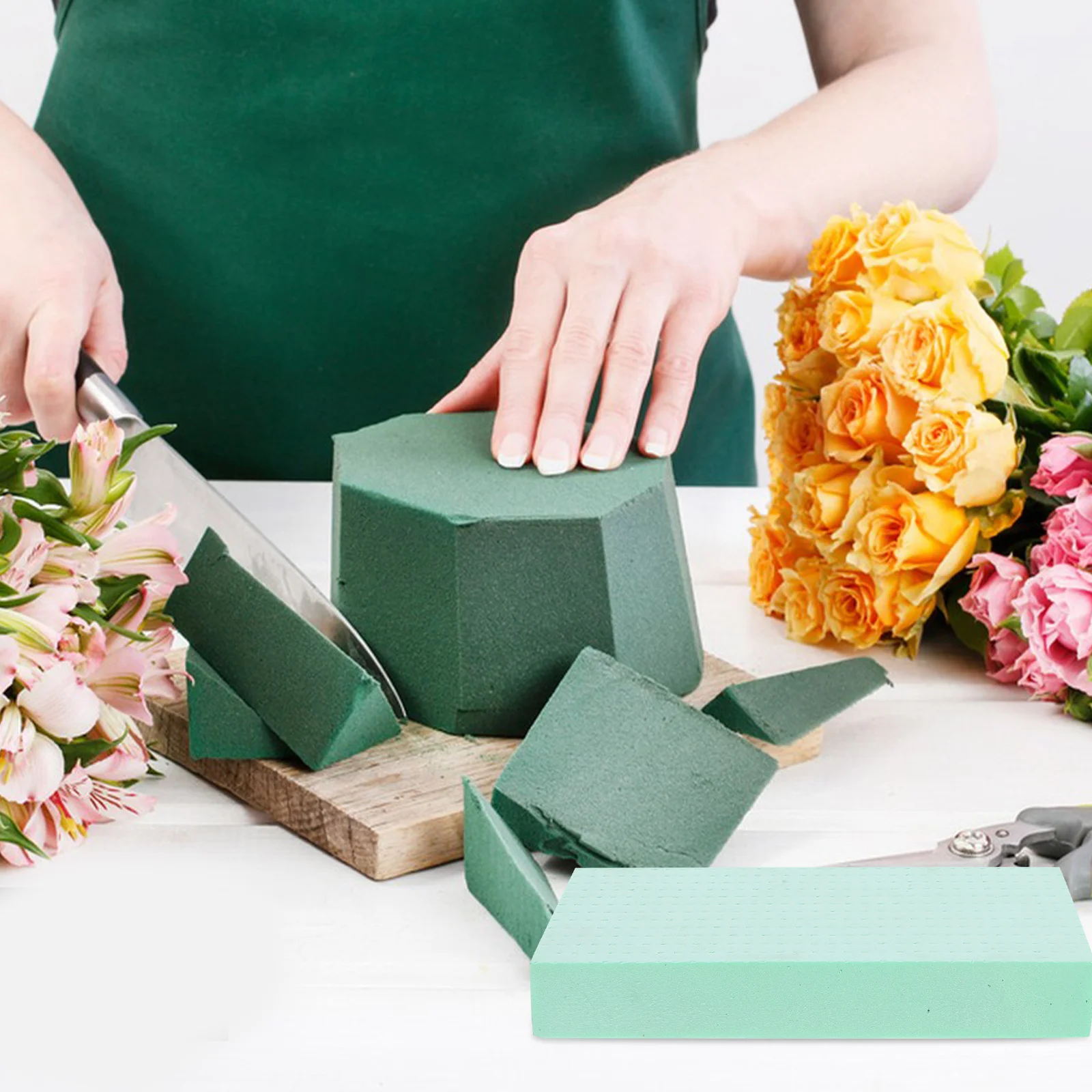 Floral Foam Blocks Flower Arrangement Building Planter Insert Florist for Crafts Dry Arrangements
Floral Foam Blocks Flower Arrangement Building Planter Insert Florist for Crafts Dry Arrangements