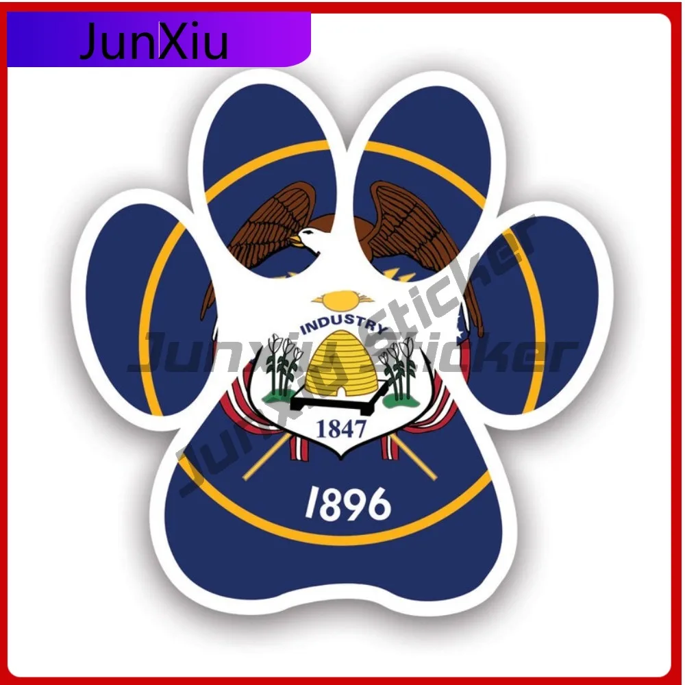 Utah State Paw Sun Resistant Scratch Resistant Sport For Car Body Car Window Rear Windshield Easy Apply No Residue Decor
Utah State Paw Sun Resistant Scratch Resistant Sport For Car Body Car Window Rear Windshield Easy Apply No Residue Decor