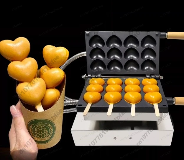 Heart-shaped egg waffle skewer machine commercial stall electric hot scone machine
Heart-shaped egg waffle skewer machine commercial stall electric hot scone machine