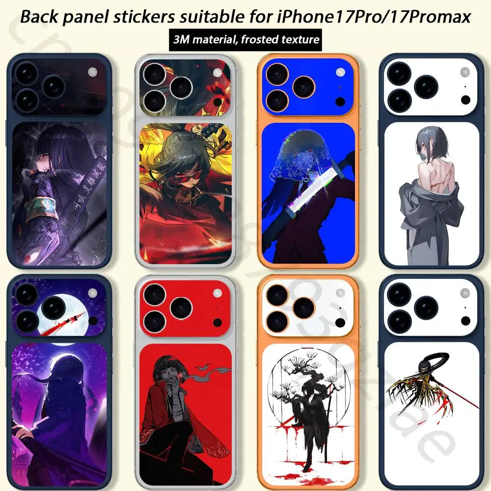 L-Limbus Company Ryoshu TICKET Decal Skin Wrap for iPhone 17 Pro/Pro max Protective Film for Back, Frame, Camera
L-Limbus Company Ryoshu TICKET Decal Skin Wrap for iPhone 17 Pro/Pro max Protective Film for Back, Frame, Camera