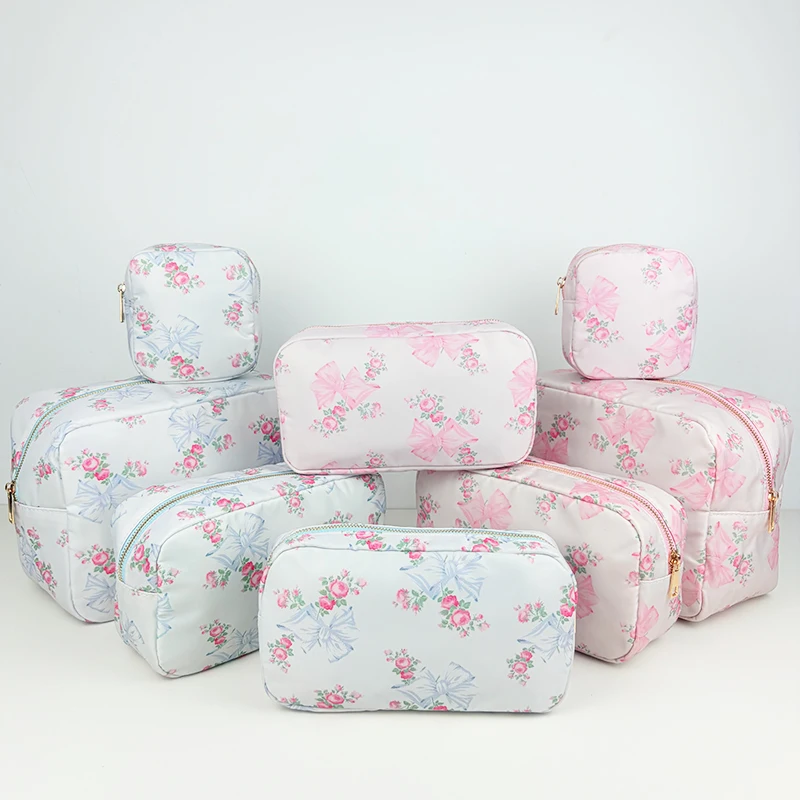 Cute Makeup Bag Organizer Clutch Flower Print Cosmetic Bags Wash Women Travel Make Up Pouch Beauty Toilet Storage Cases
Cute Makeup Bag Organizer Clutch Flower Print Cosmetic Bags Wash Women Travel Make Up Pouch Beauty Toilet Storage Cases