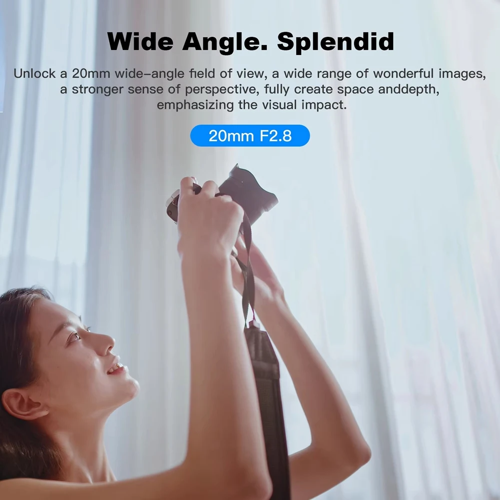 ABXHA 20mm F2.8 for Nikon Z-Mount Camera Lens Full Frame Ultra Wide Angle Auto Focus Vlog Lens
ABXHA 20mm F2.8 for Nikon Z-Mount Camera Lens Full Frame Ultra Wide Angle Auto Focus Vlog Lens