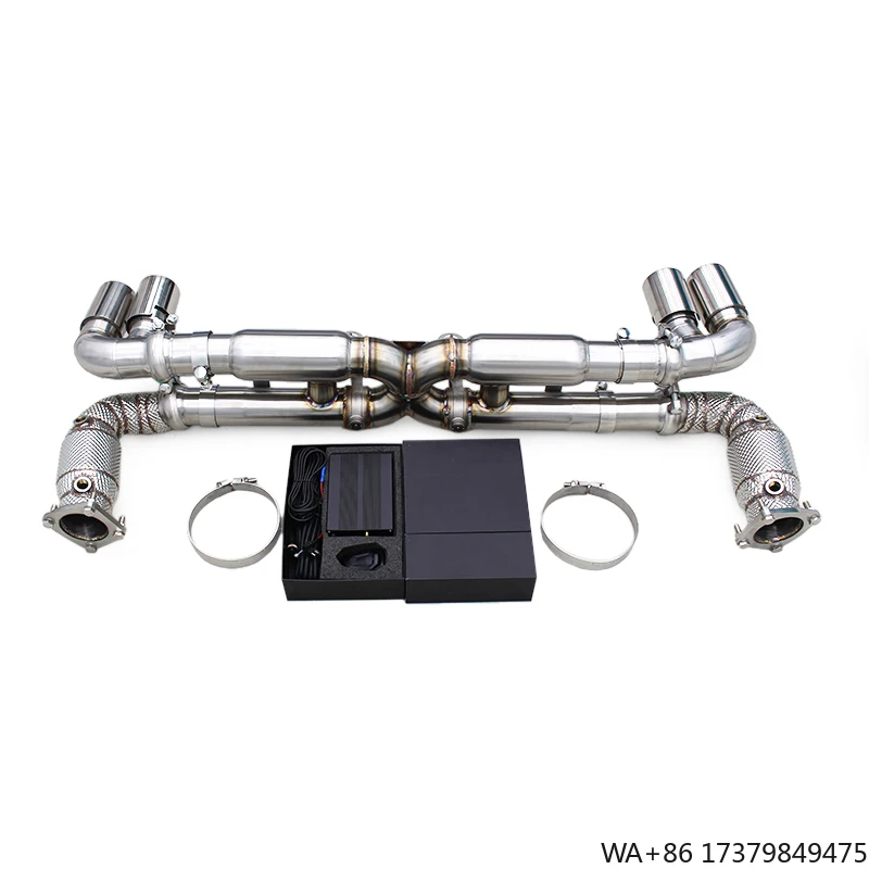 OEM Catback Exhaust Pipes for Porsche 911 997/997.2 Turbo S 3.8T 2010-2013 Vacuum Valve Muffler Catted Downpipe
OEM Catback Exhaust Pipes for Porsche 911 997/997.2 Turbo S 3.8T 2010-2013 Vacuum Valve Muffler Catted Downpipe