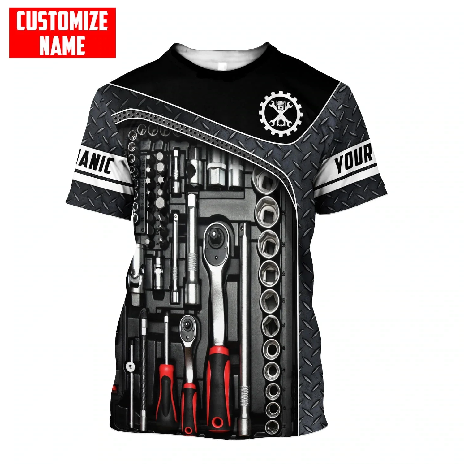 PLstar Cosmos Newest Summer Men‘s T-shirt Personalized Name Mechanic Tools 3D Printed t shirt Unisex Casual Cool Tshirt DW108
PLstar Cosmos Newest Summer Men‘s T-shirt Personalized Name Mechanic Tools 3D Printed t shirt Unisex Casual Cool Tshirt DW108