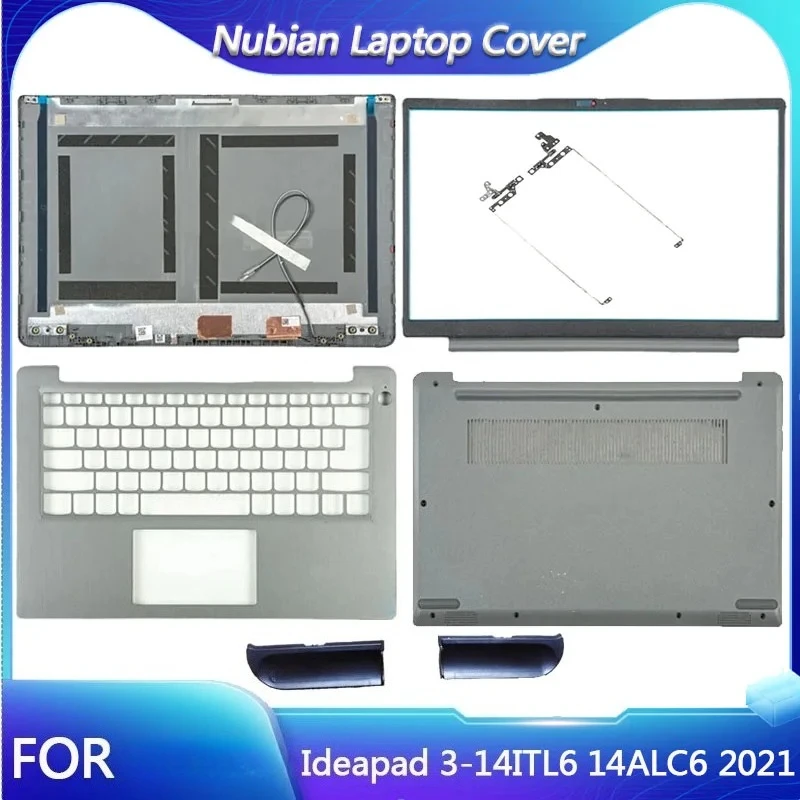 For Ideapad 3-14ITL6 14ALC6 2021 LCD Back Cover Bezel Palmrest Bottom Hinges Laptop Housing Replace
For Ideapad 3-14ITL6 14ALC6 2021 LCD Back Cover Bezel Palmrest Bottom Hinges Laptop Housing Replace
