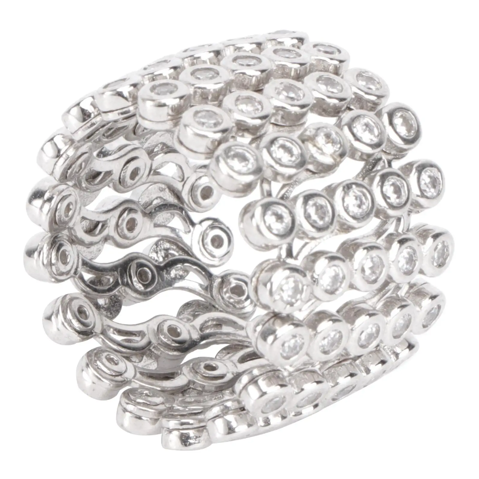 Bracelets Deformation Ring Stretcher Dual-purpose Jewelry Chains Women Silver Expandable Man
Bracelets Deformation Ring Stretcher Dual-purpose Jewelry Chains Women Silver Expandable Man
