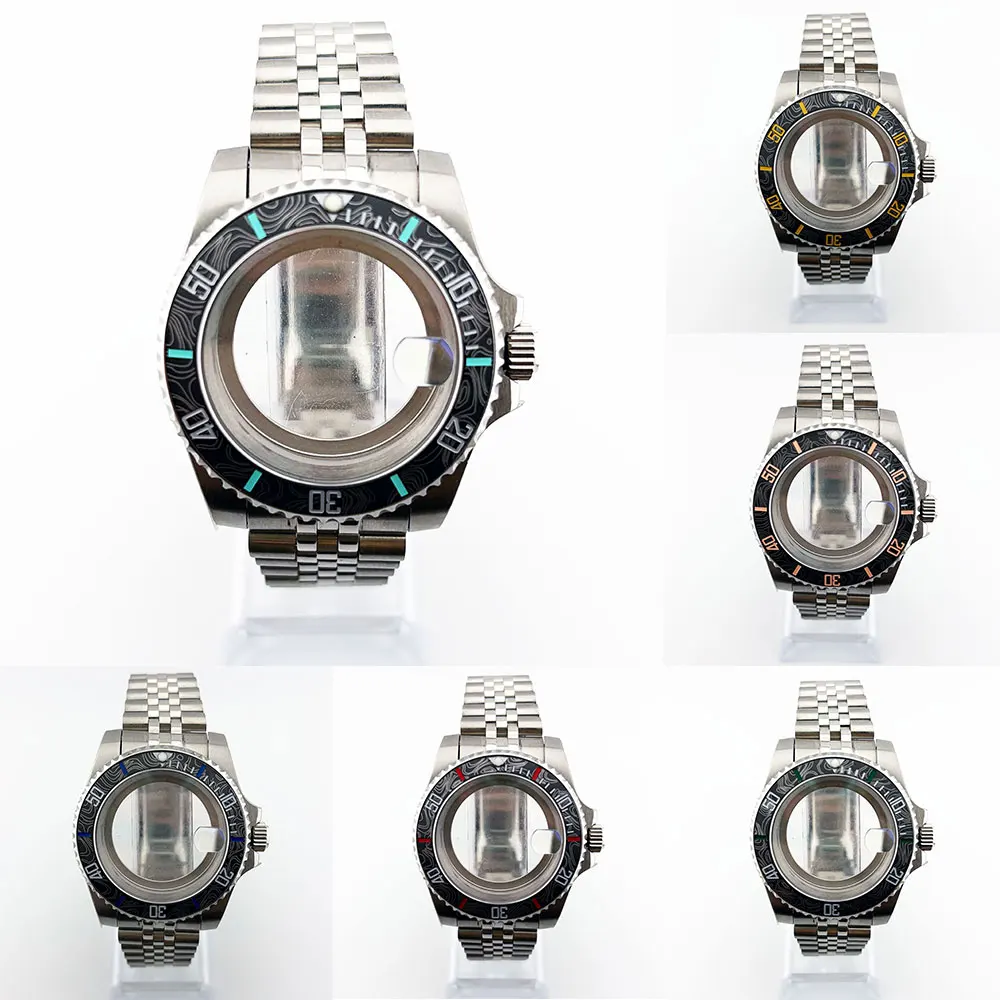 40mm Submariner 316L stainless case Jubille strap with carbon fiber C3 luminous bezel fit for NH34 NH35 NH36 automatic movements
40mm Submariner 316L stainless case Jubille strap with carbon fiber C3 luminous bezel fit for NH34 NH35 NH36 automatic movements