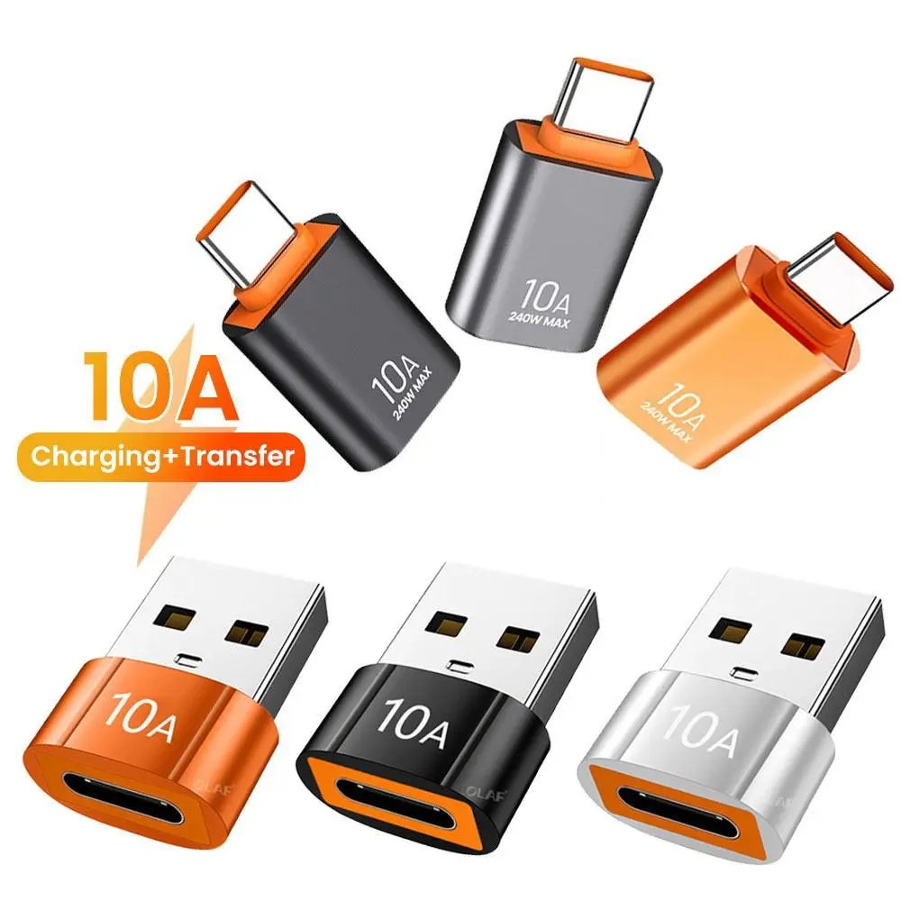 OTG Adapter USB To Type C Converter Transmission USB 2.0 Type C To USB Adapter Mini Metal Shell Fast Charging Adapter
OTG Adapter USB To Type C Converter Transmission USB 2.0 Type C To USB Adapter Mini Metal Shell Fast Charging Adapter