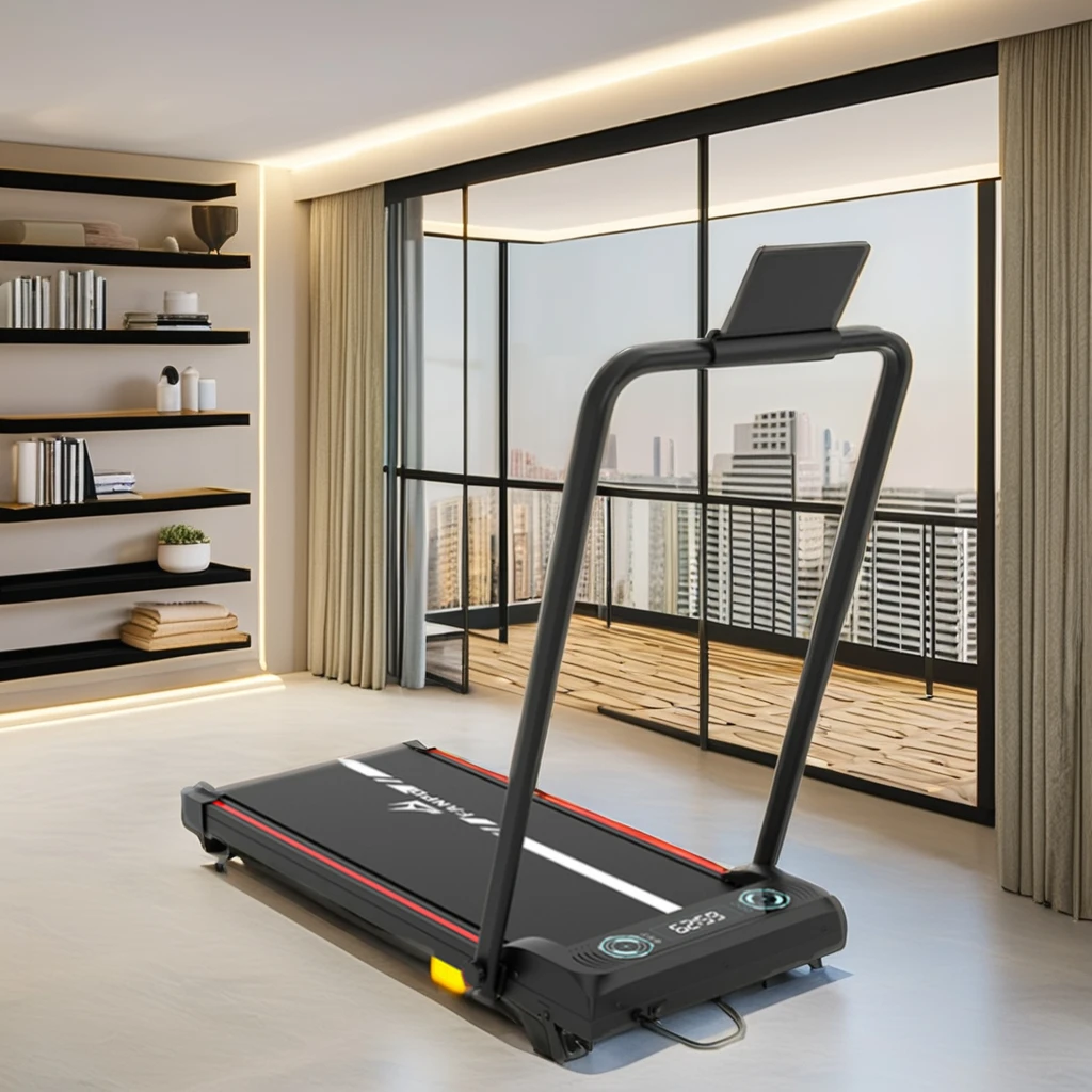 ZJW STLF High Quality FP-TL6 Foldable LED Display Treadmill Plug-In Motor Drive Walking & Running Machine with Slope Function fo
ZJW STLF High Quality FP-TL6 Foldable LED Display Treadmill Plug-In Motor Drive Walking & Running Machine with Slope Function fo