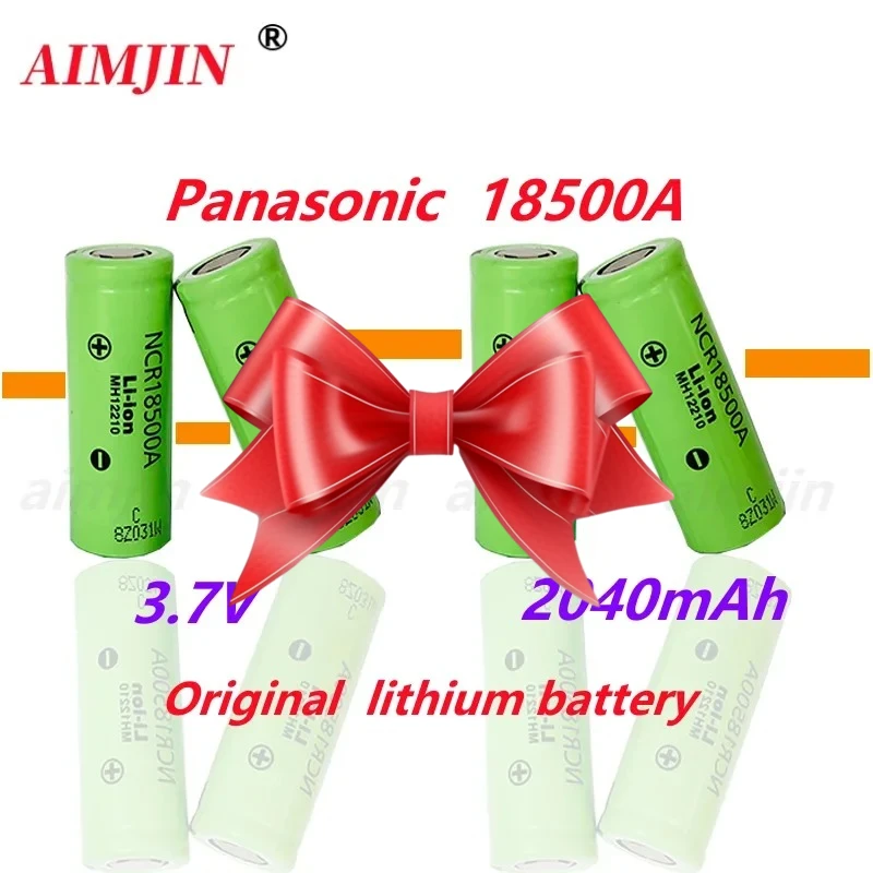 Newly upgraded 100% Original 3.7V 2040mah Lithium Ion Battery For Panasonic NCR18500A Toy Torch Flashlight Ect
Newly upgraded 100% Original 3.7V 2040mah Lithium Ion Battery For Panasonic NCR18500A Toy Torch Flashlight Ect