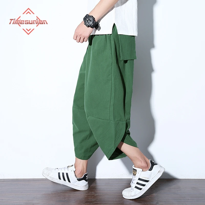 Summer Casual Baggy Pants Man Harajuku Wide Leg Loose Calf Length Trousers Cotton Oversize Men's Pants
Summer Casual Baggy Pants Man Harajuku Wide Leg Loose Calf Length Trousers Cotton Oversize Men's Pants