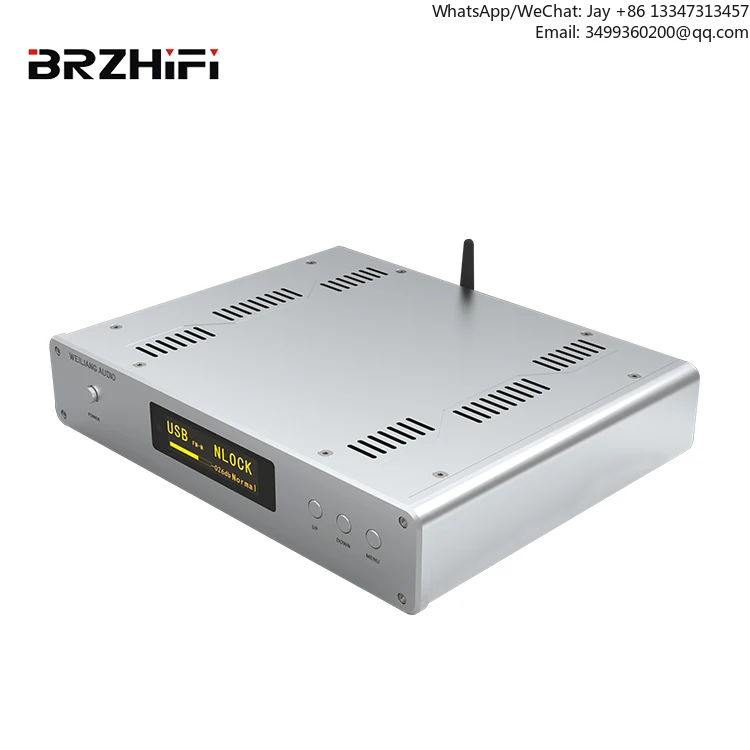 Manufacturer DC300 ES9039PRO Dual Core and Fully Balanced Decoder BT5.0 CSR8675 HIFI DAC Headphone Amplifier
Manufacturer DC300 ES9039PRO Dual Core and Fully Balanced Decoder BT5.0 CSR8675 HIFI DAC Headphone Amplifier