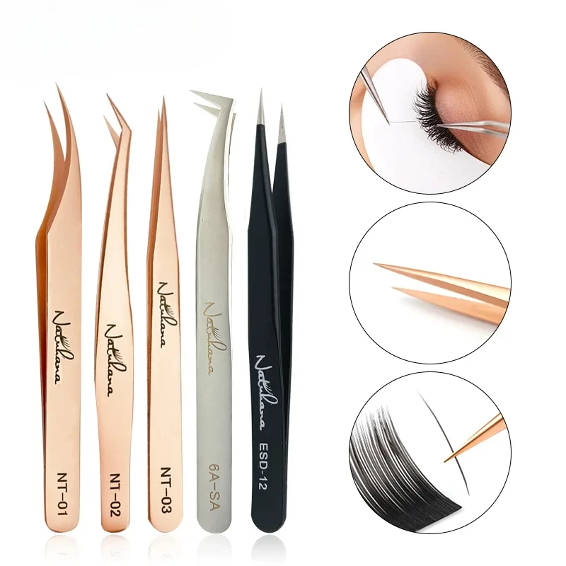 Anti-static Straight Eyelash Extension Tweezers Industrial Precision Curved Straight Lash Eyebrow Tweezers Makeup Tools
Anti-static Straight Eyelash Extension Tweezers Industrial Precision Curved Straight Lash Eyebrow Tweezers Makeup Tools