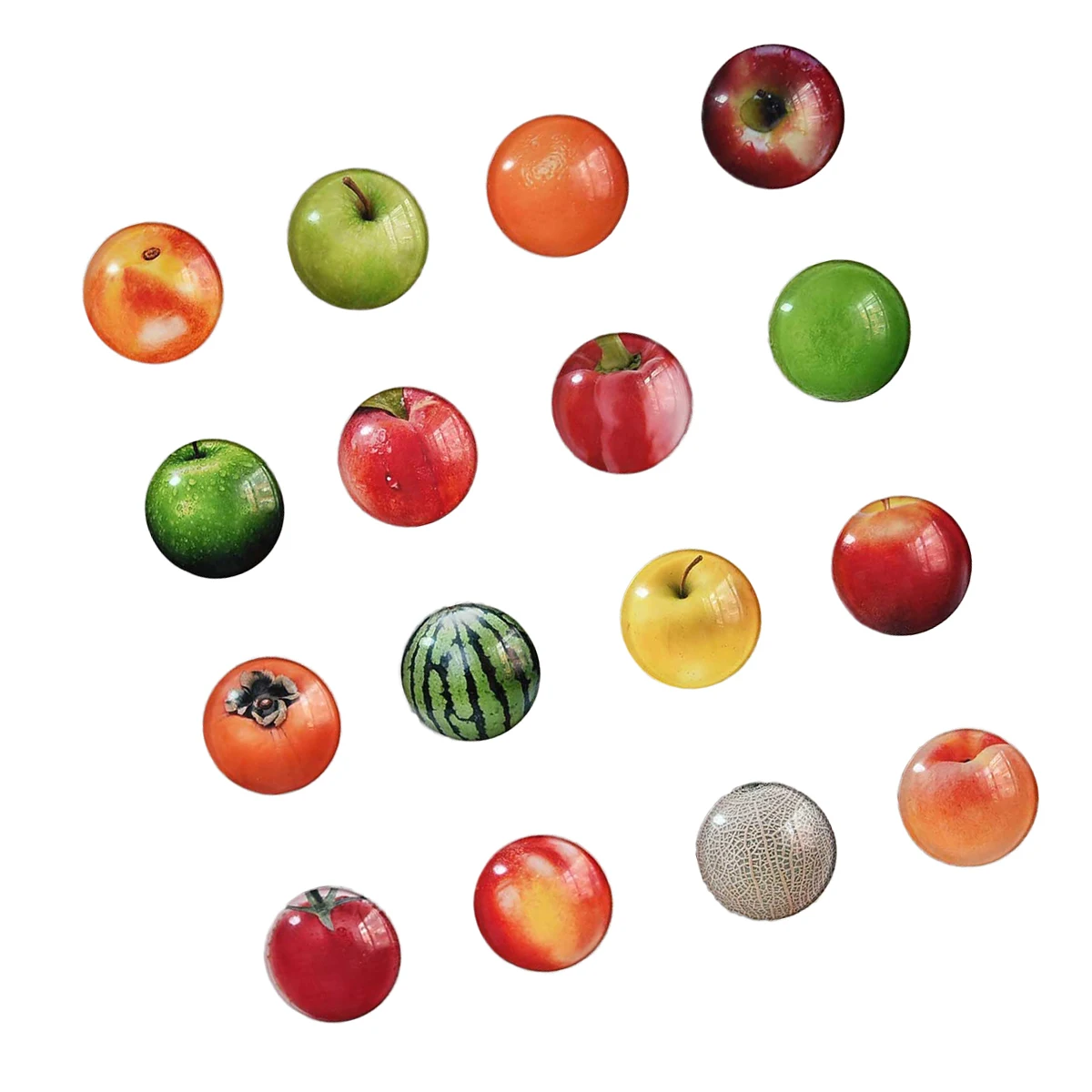 12 Pcs Fruit Pattern Refrigerator Stickers Eye Catching Magnets Cartoon Fridge Decor Magnetic Whiteboard Kitchen Office School
12 Pcs Fruit Pattern Refrigerator Stickers Eye Catching Magnets Cartoon Fridge Decor Magnetic Whiteboard Kitchen Office School