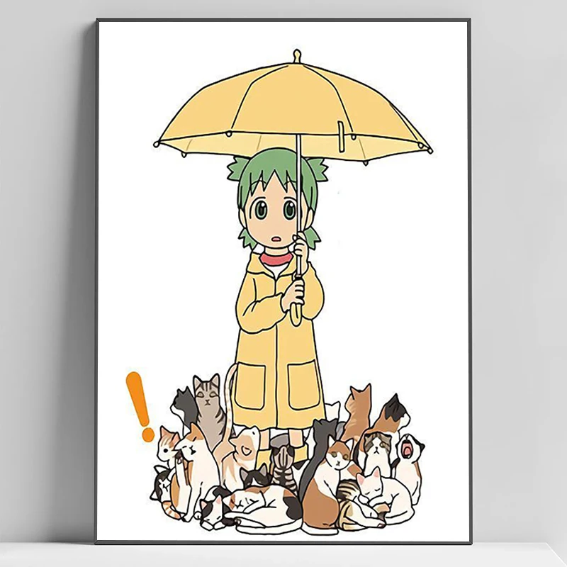 Yotsubato Anime Poster Home Interior Decoration Living Room Decorative Wall Frames Bedroom Decor Vintage Art Mural Pictures For
Yotsubato Anime Poster Home Interior Decoration Living Room Decorative Wall Frames Bedroom Decor Vintage Art Mural Pictures For