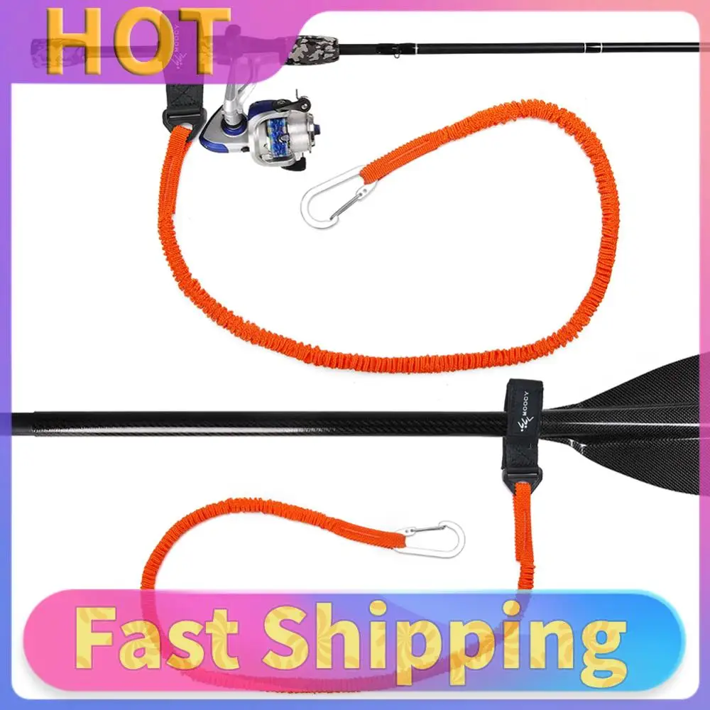 1PC Elastic Kayak Paddle Leash Adjustable with Safety Hook Fishing Pole Coiled Lanyard Cord Tie Rope Rowing Boat Accessories
1PC Elastic Kayak Paddle Leash Adjustable with Safety Hook Fishing Pole Coiled Lanyard Cord Tie Rope Rowing Boat Accessories