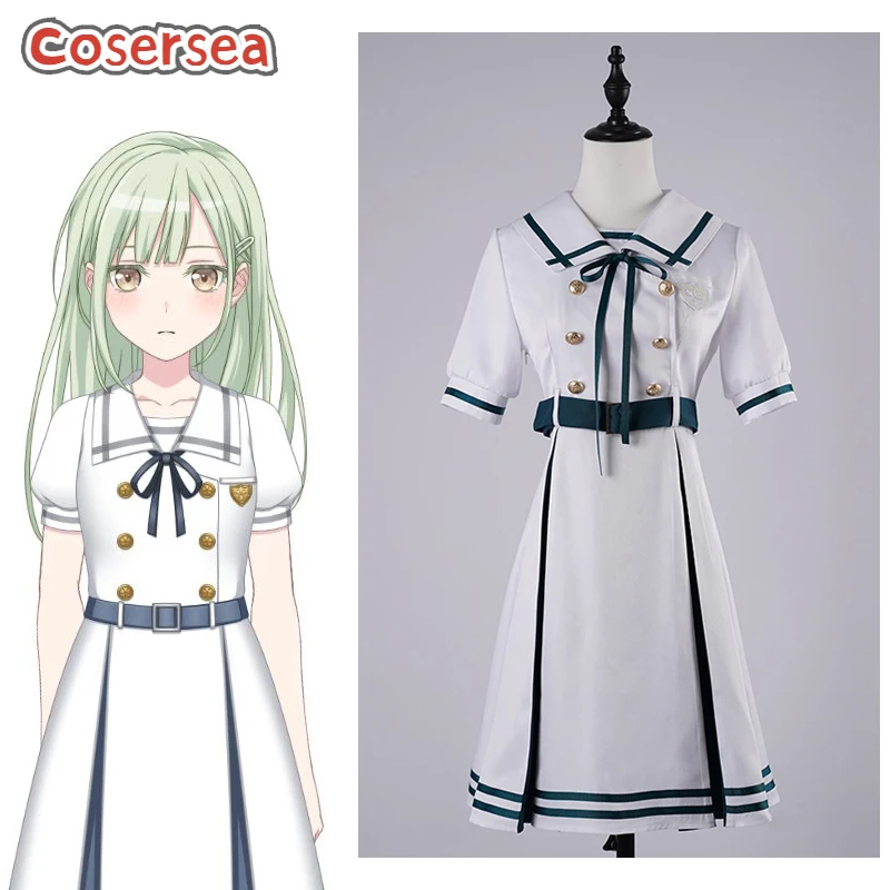 Cosersea Wakaba Mutsumi Cosplay Costume Anime BanG Dream! Ave Mujica Wakaba Mutsumi Halloween Women White Dress Outfit Fullset
Cosersea Wakaba Mutsumi Cosplay Costume Anime BanG Dream! Ave Mujica Wakaba Mutsumi Halloween Women White Dress Outfit Fullset