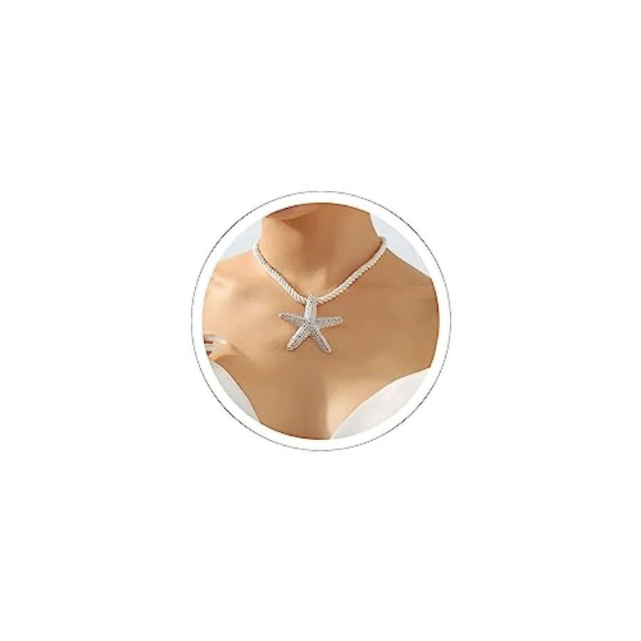 Sora Tuki Starfish Earrings Stud Starfish Necklace for Women Beachy Seashell Earrings Beach Necklace Summer Jewelry
Sora Tuki Starfish Earrings Stud Starfish Necklace for Women Beachy Seashell Earrings Beach Necklace Summer Jewelry