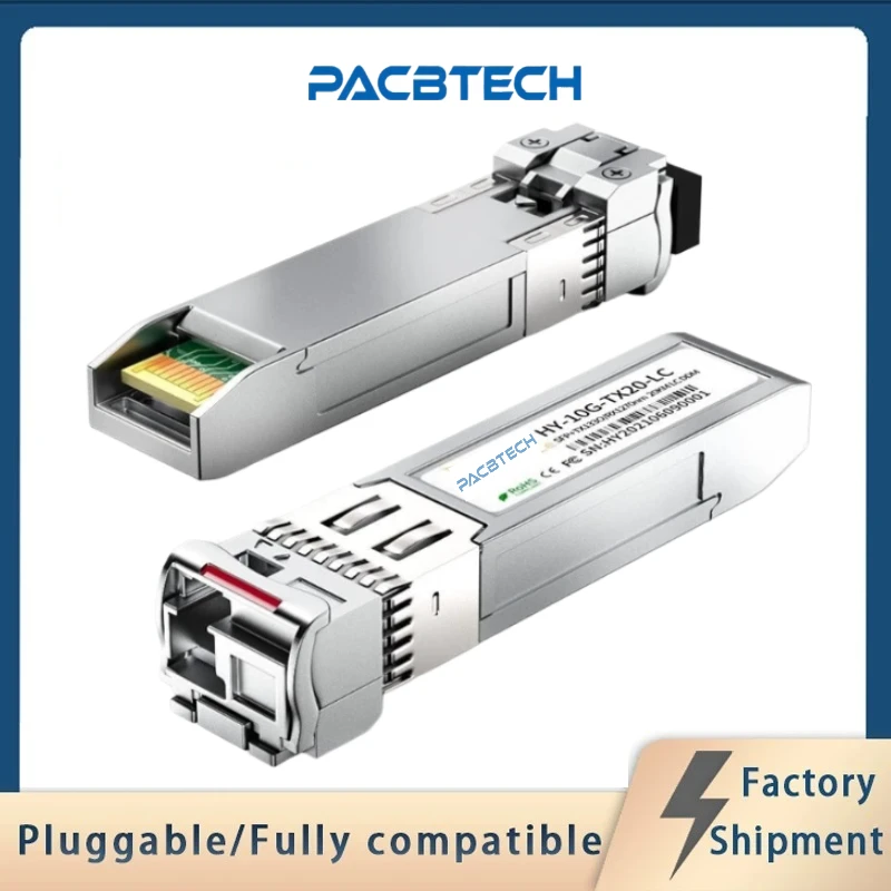 10G BIDI Gigabit SFP Module Transcevier 70KM SM WDM 1270nm/1330nm SFP+ Module Compatible with Cisco Switch
10G BIDI Gigabit SFP Module Transcevier 70KM SM WDM 1270nm/1330nm SFP+ Module Compatible with Cisco Switch