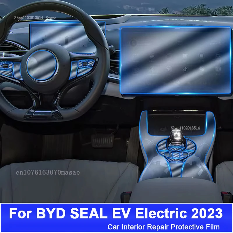 For BYD SEAL EV Electric 2023 Car Interior Scratch Repair TPU Protective Stickers Car Gear Dashboard GPS Navigation Screen Film
For BYD SEAL EV Electric 2023 Car Interior Scratch Repair TPU Protective Stickers Car Gear Dashboard GPS Navigation Screen Film