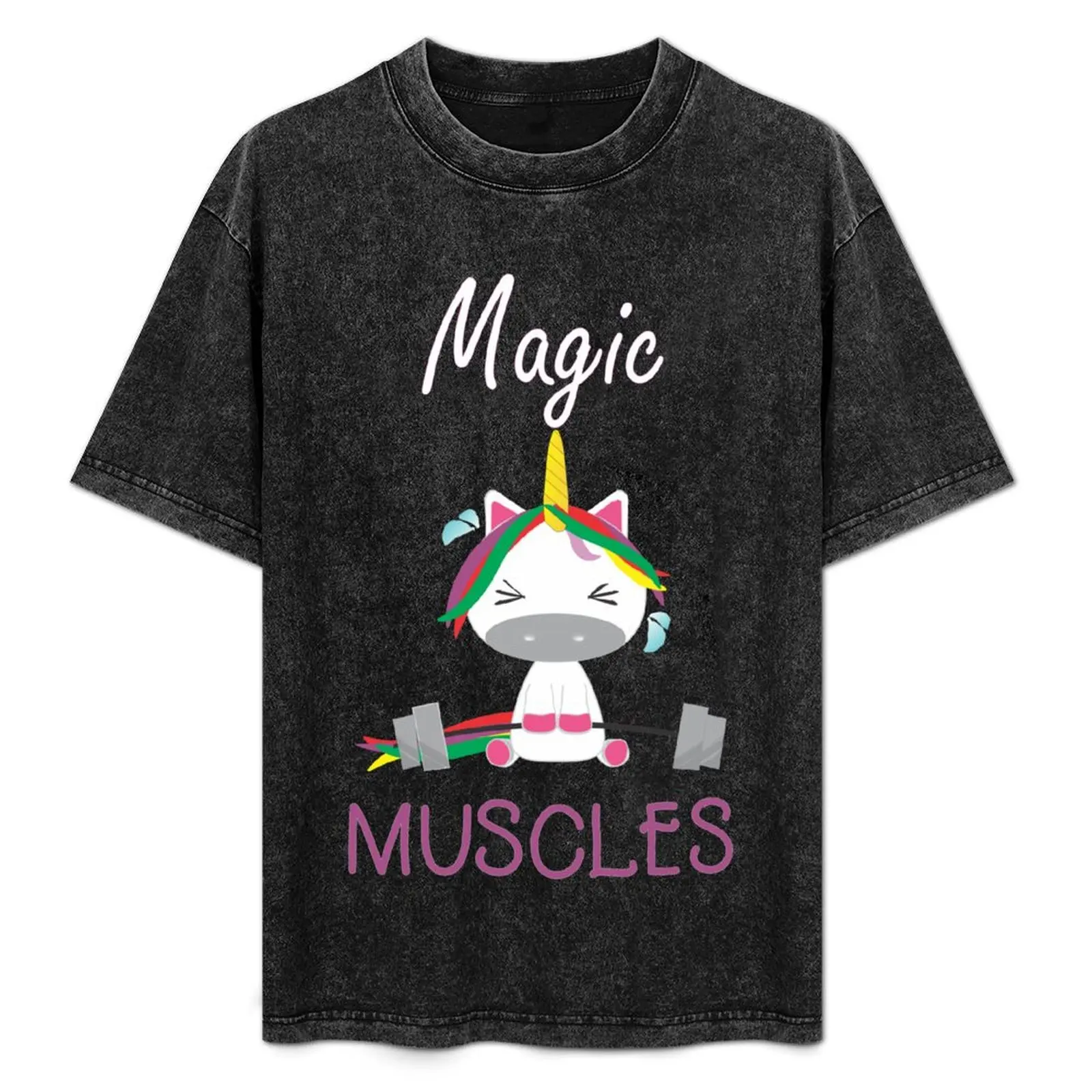 Magic Muscles - Funny unicorn gym theme T-Shirt Casual All Match Short Sleeve T-Shirt
Magic Muscles - Funny unicorn gym theme T-Shirt Casual All Match Short Sleeve T-Shirt