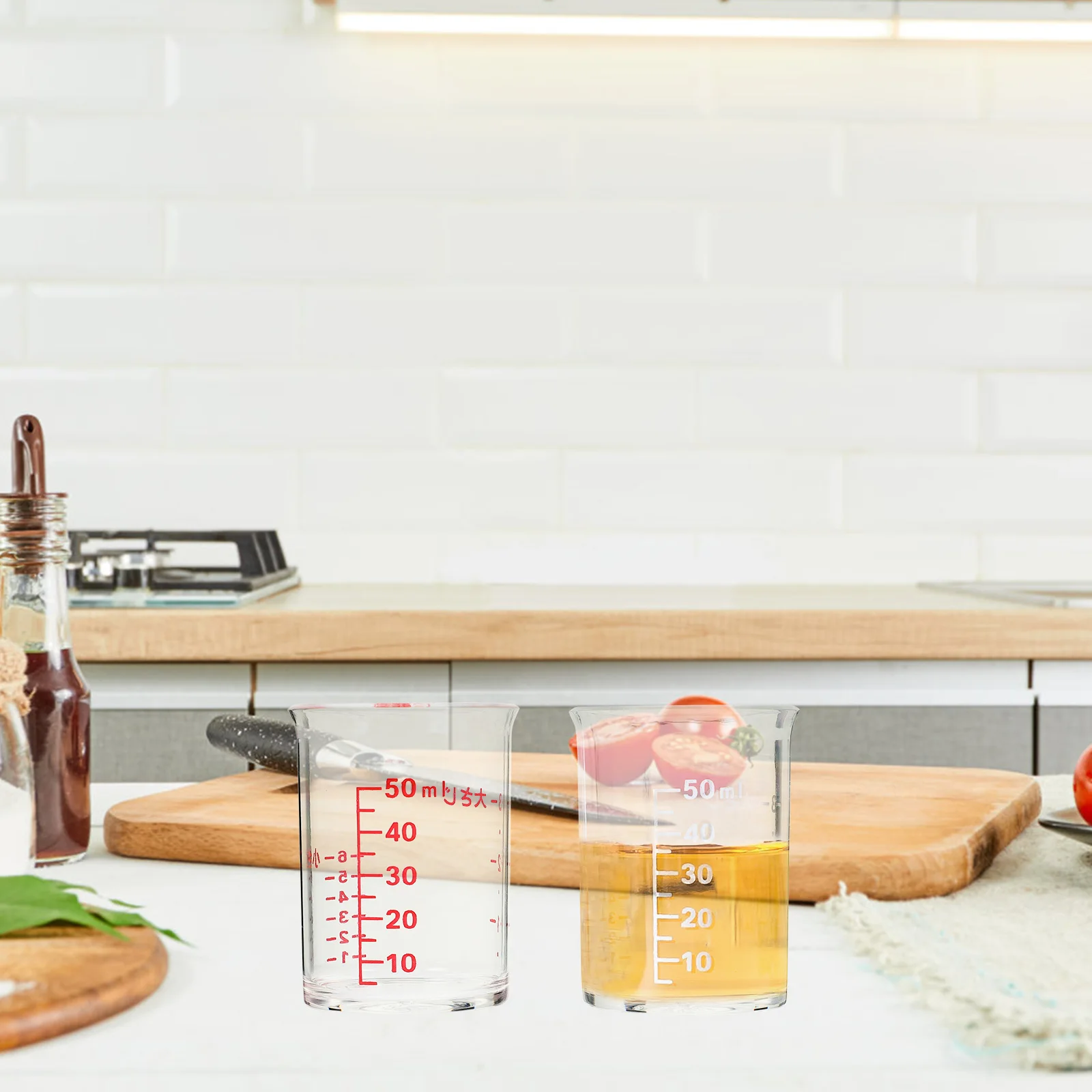 2pcs Measuring Cup Transparent Graduated Kitchen Tool For Milk Water Coffee Baking Bar Household Glass Measure Cup Clear Jug
2pcs Measuring Cup Transparent Graduated Kitchen Tool For Milk Water Coffee Baking Bar Household Glass Measure Cup Clear Jug