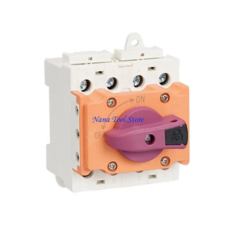 31GJ Solar Disconnect Switches Photovoltaic Circuit Isolator Rotary Switches Disconnector For 35mm DIN Easily to Install
31GJ Solar Disconnect Switches Photovoltaic Circuit Isolator Rotary Switches Disconnector For 35mm DIN Easily to Install