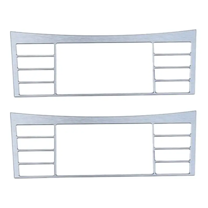 2X Auto Interior Center Console Button Panel Switch Panel Decorative Cover Trim For Mercedes Benz W212 E Class 2009-2015
2X Auto Interior Center Console Button Panel Switch Panel Decorative Cover Trim For Mercedes Benz W212 E Class 2009-2015