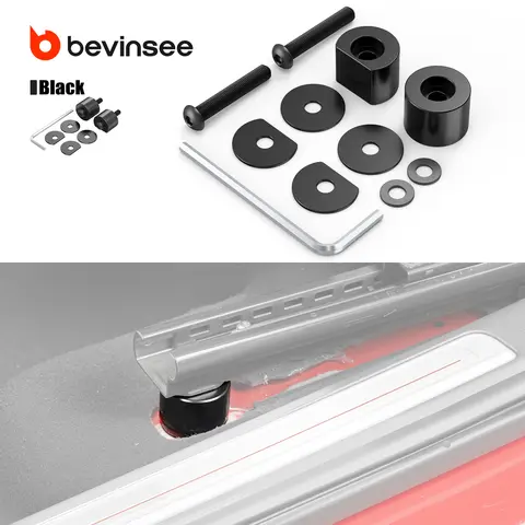 BEVINSEE Aluminum Seat Adjustment Spacer Seat Riser for VW for Golf MK7 for Golf 7 GTI R 2015-2021