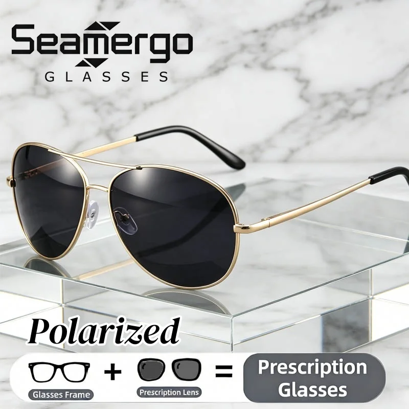 SEAMERGO 1.56 Index Sunglasses Customization Polarized Lenses Prescription Glasses Men Women Vintage Retro Plus Minus Diopters
SEAMERGO 1.56 Index Sunglasses Customization Polarized Lenses Prescription Glasses Men Women Vintage Retro Plus Minus Diopters
