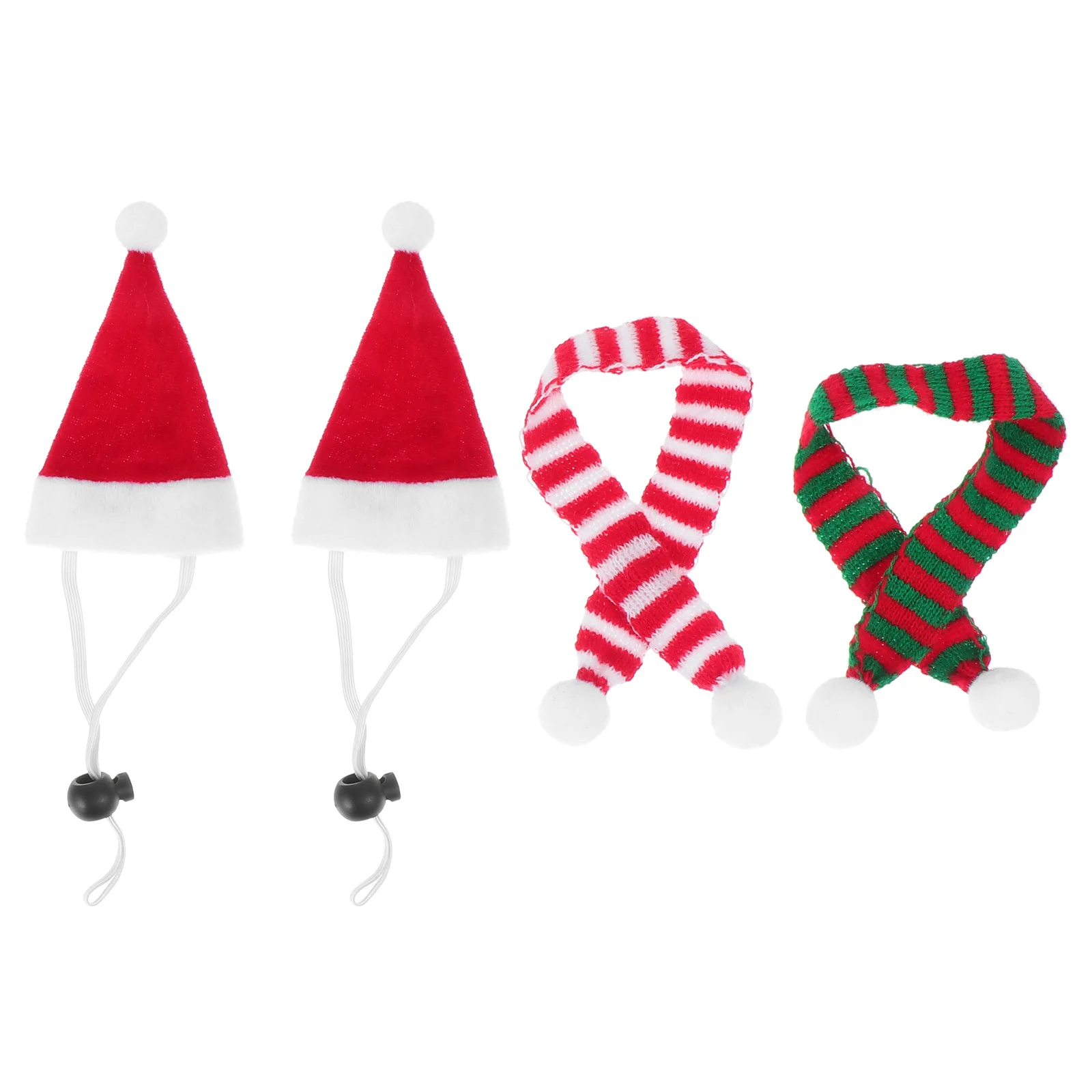 4pcs Santa Claus Hat Scarf Set For Hamster Hedgehog Lizard Bearded Dragon Christmas Costume Accessories Small Animal Cosplay
4pcs Santa Claus Hat Scarf Set For Hamster Hedgehog Lizard Bearded Dragon Christmas Costume Accessories Small Animal Cosplay