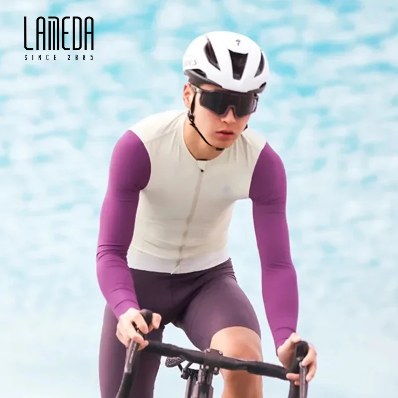Веломайка LAMEDA для мужчин, весна-лето, UPF50+, дышащая, тонкая, с длинными рукавами, для MTB и шоссейных велосипедов, профессиональная, облегающая.
Веломайка LAMEDA для мужчин, весна-лето, UPF50+, дышащая, тонкая, с длинными рукавами, для MTB и шоссейных велосипедов, профессиональная, облегающая.