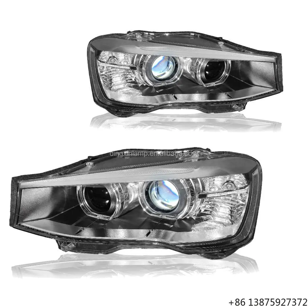 X3 F25 2014-2017 HID Xenon Headlights Front Headlamp OEM 63117401131 63117401132 Plug and Play Angel Eye Auto Car Parts for
X3 F25 2014-2017 HID Xenon Headlights Front Headlamp OEM 63117401131 63117401132 Plug and Play Angel Eye Auto Car Parts for