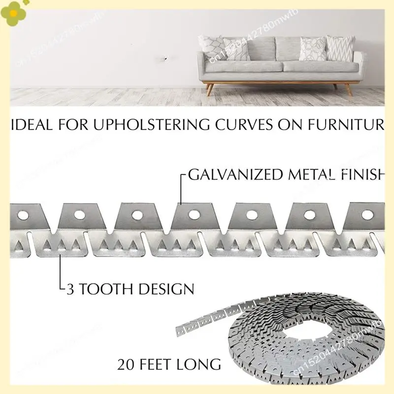 LDHL Upholstery Metal Flexible Tack Strip Curve Ease Grip For Furniture, Chairs, Sofa
LDHL Upholstery Metal Flexible Tack Strip Curve Ease Grip For Furniture, Chairs, Sofa
