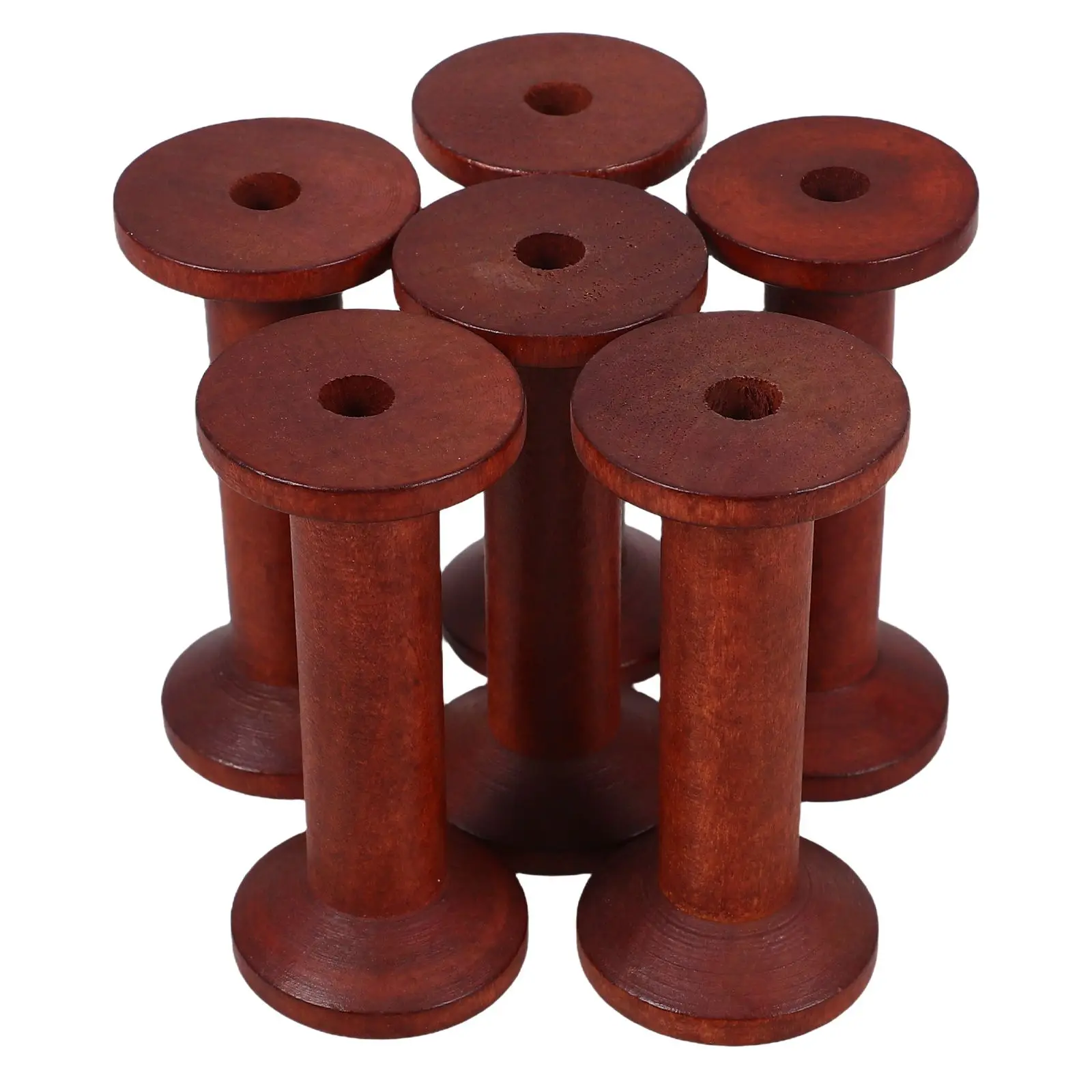 6 Pcs Vintage Wooden Spool Bobbins 3 5x7 5cm Thread Organizer Empty Spools for Crafts Sewing Storage Spacesaving Design
6 Pcs Vintage Wooden Spool Bobbins 3 5x7 5cm Thread Organizer Empty Spools for Crafts Sewing Storage Spacesaving Design