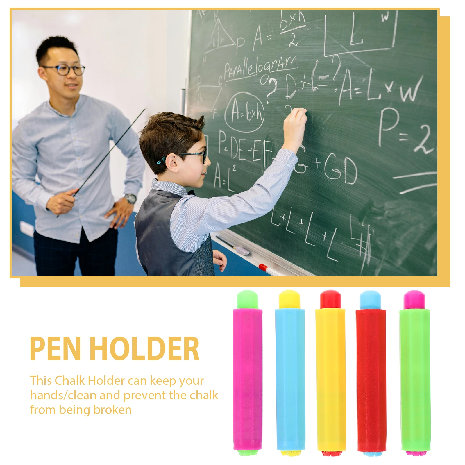 30Pcs Chalk Holder Professional Chalk Clip Holder Extension Tool for Classroom Writing Teaching Learning Practice
30Pcs Chalk Holder Professional Chalk Clip Holder Extension Tool for Classroom Writing Teaching Learning Practice