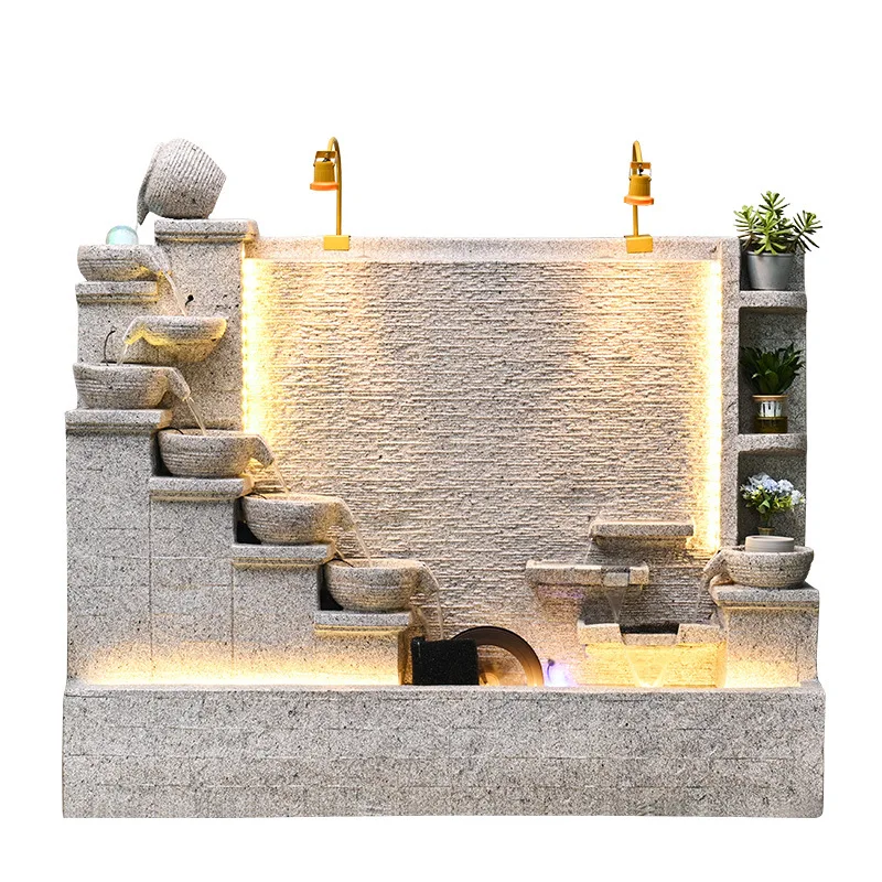 Rockery flowing water ornament living room office household flowing water wall
Rockery flowing water ornament living room office household flowing water wall