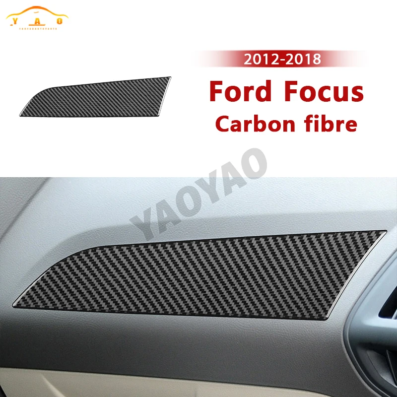 Co-pilot instrument Panel Trim strip Car For Ford Focus MK3 2012-2014 Carbon Fiber Sticker inside decorative Accessories 
Co-pilot instrument Panel Trim strip Car For Ford Focus MK3 2012-2014 Carbon Fiber Sticker inside decorative Accessories