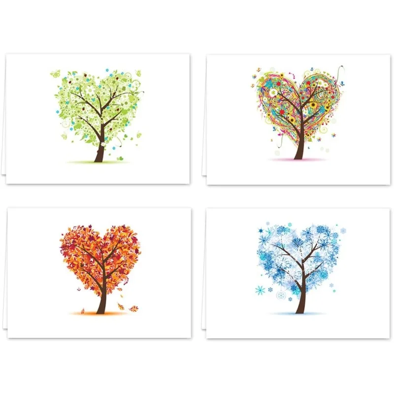 Seasons of Life Note Card Assortment Pack/Set Of 24 Greeting Cards And White Envelopes
Seasons of Life Note Card Assortment Pack/Set Of 24 Greeting Cards And White Envelopes