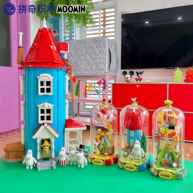 Pantasy Moomin 80th Anniversary Assembly Building Blocks Kawaii Anime Cartoon Toy Model Desktop Ornament Children Holiday Gifts
Pantasy Moomin 80th Anniversary Assembly Building Blocks Kawaii Anime Cartoon Toy Model Desktop Ornament Children Holiday Gifts