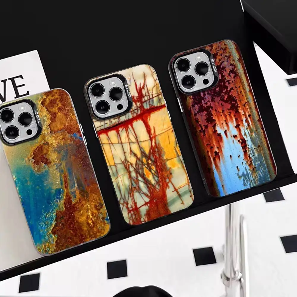 Rust Beauty Phone Case For iPhone 17,16,15,14,13,12,11 Plus,Pro Max,XS,Colorful Silver Phone case Funda Cover
Rust Beauty Phone Case For iPhone 17,16,15,14,13,12,11 Plus,Pro Max,XS,Colorful Silver Phone case Funda Cover