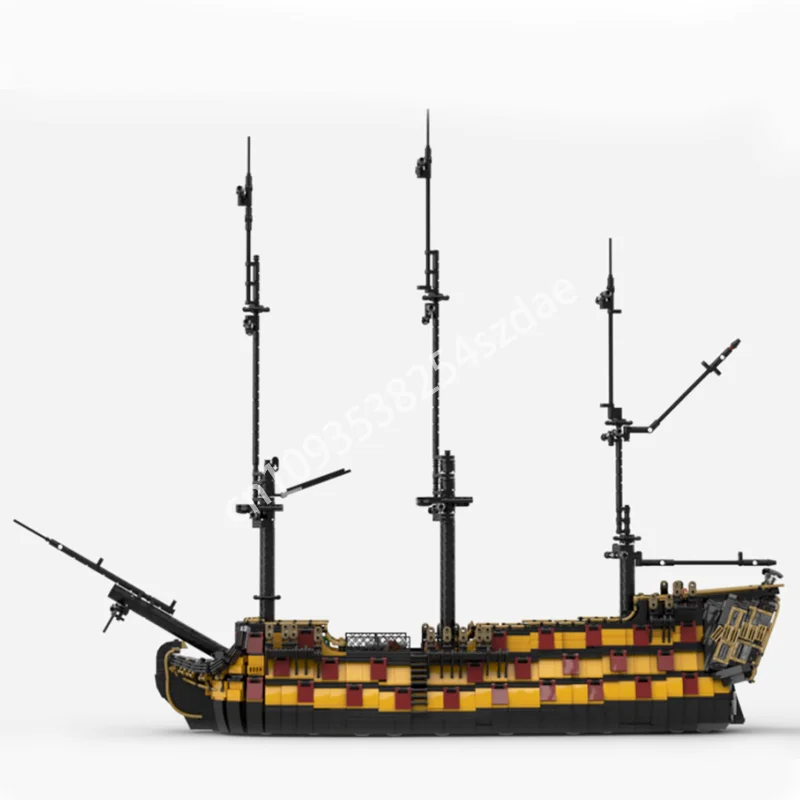 4115 шт. MOC пиратская серия HMS Euthyphro лодки модель строительные блокиT креативная сборка развивающие кирпичи игрушки подарки
4115 шт. MOC пиратская серия HMS Euthyphro лодки модель строительные блокиT креативная сборка развивающие кирпичи игрушки подарки