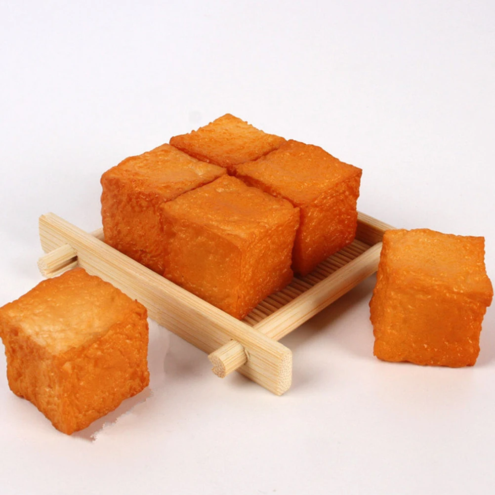 6Pcs Lifelike Fake Fish Tofu Models Artificial Food Prop Decoration Restaurant Photography Kitchen Fake Food Fish Tofu Model
6Pcs Lifelike Fake Fish Tofu Models Artificial Food Prop Decoration Restaurant Photography Kitchen Fake Food Fish Tofu Model